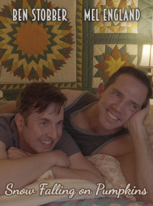 Snow Falling on Pumpkins