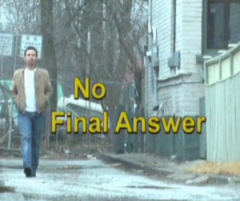 No, Final Answer  (2007)