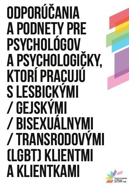 LGBT brožúry (PhDr. Hana Smitková, PhD., Mgr. Ing. Andrej Kuruc)