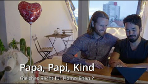 Papa, Papi, Kind - Doku über homosexuelle Lebensgemeinschaften und ihre Kinder (D 2016)