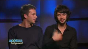 Funny interview - James D&#039;Arcy and Ben Whishaw