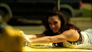 Lost Girl-Bo and Lauren and Dyson - Carwash scene 4x08