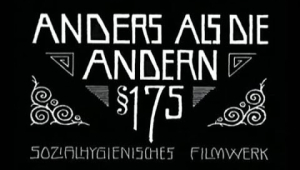 Anders als die Andern (Different from the others) (1919 film by R. Oswald) (English)