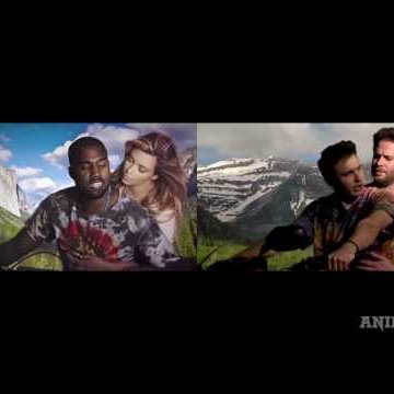 James Franco and Seth Rogan Do Kanye West&#039;s Bound 2: See it Side by Side