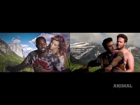 James Franco and Seth Rogan Do Kanye West&#039;s Bound 2: See it Side by Side